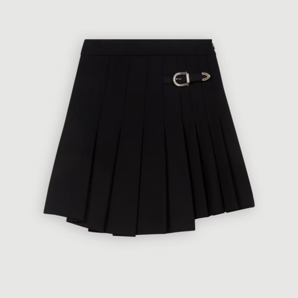 MAJE Pleated Skirt
